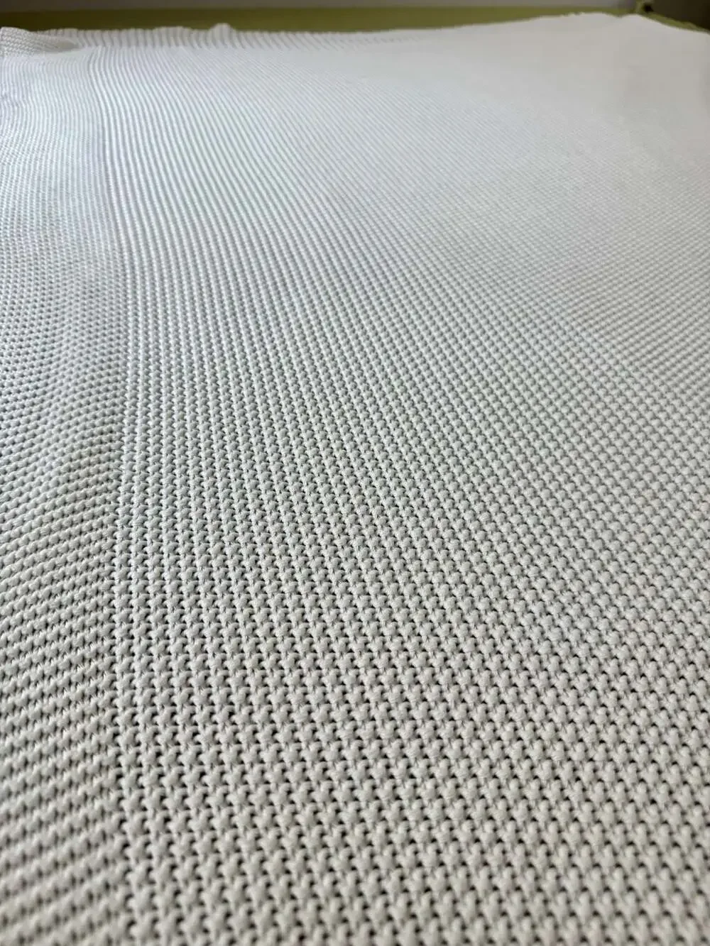 Waffle, Cotton Knit, Sweater-Like, Throw Blanket in White